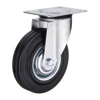 black-rubber-caster-wheel